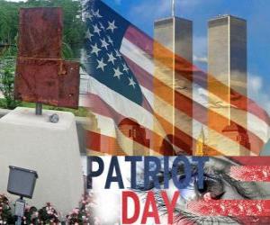 yapboz 11 Eylül 2001 saldırıları anısına Patriot Günü, ABD'de 11 Eylül